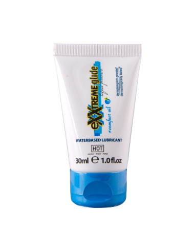 HOT - EXXTREME GLIDE VANDENS PAGRINDU LUBRIKANTAS COMFORT OIL 30 ML
