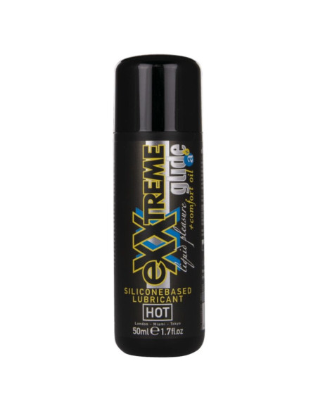 HOT - EXXTREME GLIDE SILIKONINIS TEPAVIMAS KOMFORTAS ALIEJUS 50 ML
