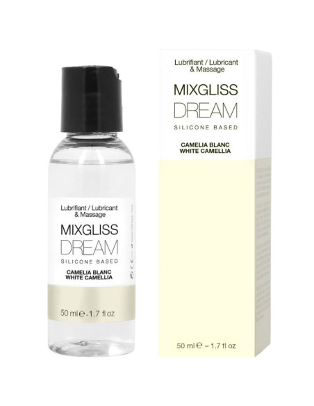 MIXGLISS - DREAM WHITE CAMELIA SILICONE LUBRICANT 50 ML