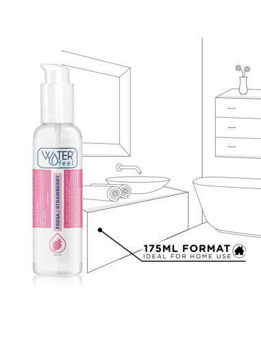 WATERFEEL - STRAWBERRY WATER BASED LUBRICANT 175 ML