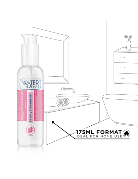 WATERFEEL - STRAWBERRY WATER BASED LUBRICANT 175 ML