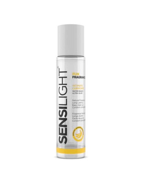INTIMATELINE - SENSILIGHT VANDENS PAGRINDU LUBRIKANTAS BANANŲ 60 ML