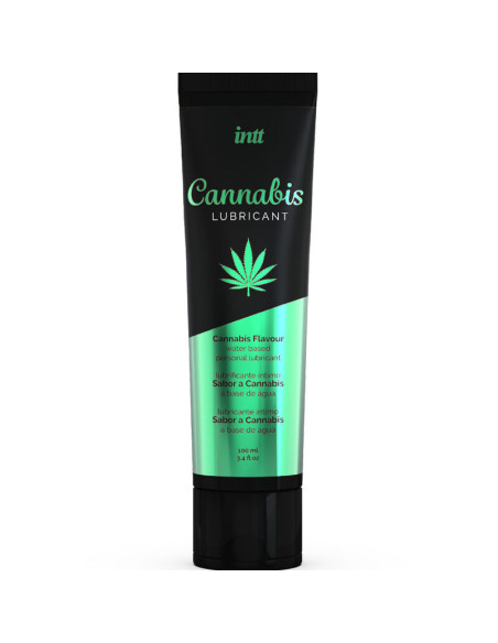INTT LUBRICANTS - WATER-BASED INTIMATE LUBRICANT WITH CANNABIS FLAVOR