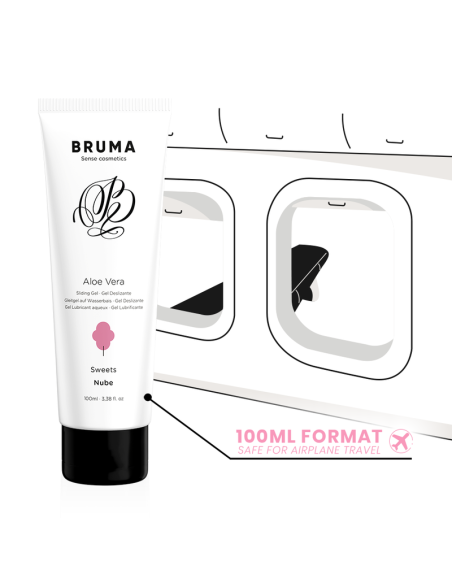 BRUMA - ALOE VERA SLIDING GEL SWEETS FLAVOR 100 ML