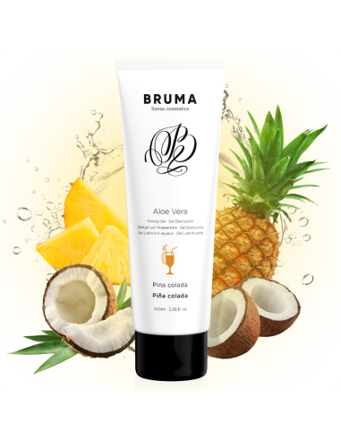 BRUMA - ALOE VERA SLIDING GEL PINA COLADA FLAVOR 100 ML