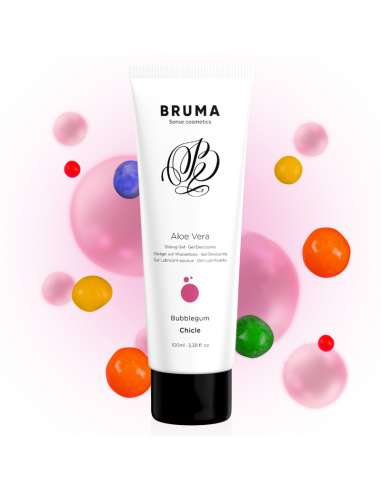 BRUMA - ALOE VERA SLIDING GEL BUBBLEGUM FLAVOR 100 ML