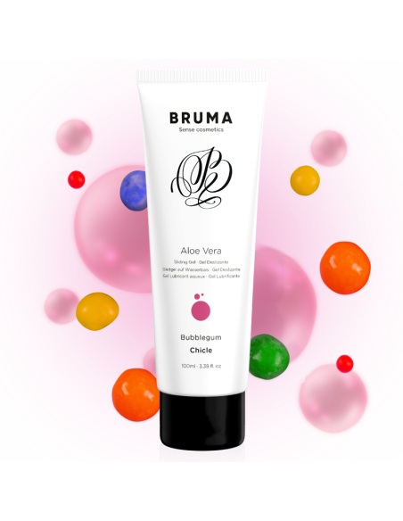 BRUMA - ALOE VERA SLIDING GEL BUBBLEGUM FLAVOR 100 ML