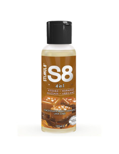 STIMUL8 - S8 4 IN 1 ŠOKOLADO IR SŪDYTOS KARAMELĖS DESERTŲ LUBRIKANTAS 125 ML