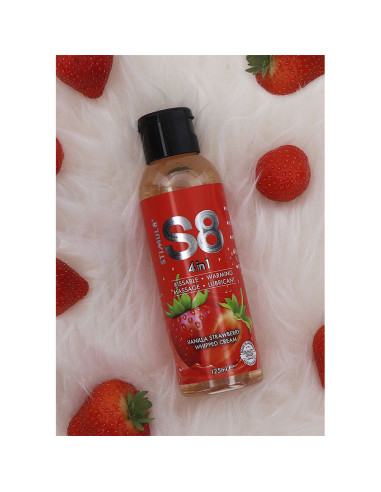 STIMUL8 - S8 4 IN 1 STRAWBERRY DESSERT LUBRICANT 125 ML