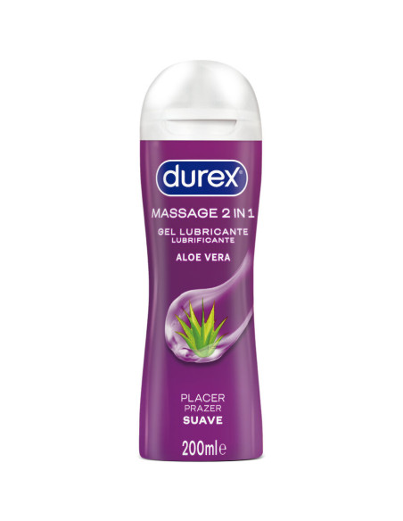 DUREX - švelnus masažinis lubrikantas su alaviju, 200 ml
