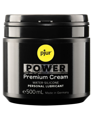 PJUR - POWER PREMIUM CREAM PERSONAL LUBRICANT 500 ML