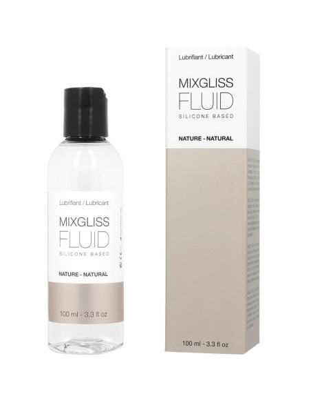 MIXGLISS - NATURAL SILICONE BASE LUBRICANT 100ML