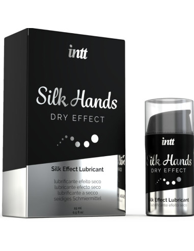 INTT LUBRICANTS - SILK HANDS KONCENTRUOTAS SILIKONINIS LUBRIKANTAS 15 ML