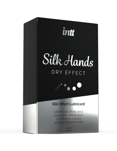 INTT LUBRICANTS - SILK HANDS KONCENTRUOTAS SILIKONINIS LUBRIKANTAS 15 ML