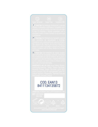 CONTROL - 2 EN 1 MASSAGE and PLEASURE MEDITERRANEAN SEA 200 ML