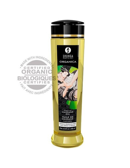 SHUNGA - NATURAL ORGANIC MASSAGE OIL 240 ML