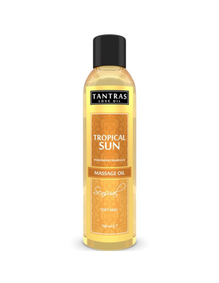 INTIMATELINE - TANTRAS LOVE OIL TROPICAL SUN MASSAGE OIL 150 ML