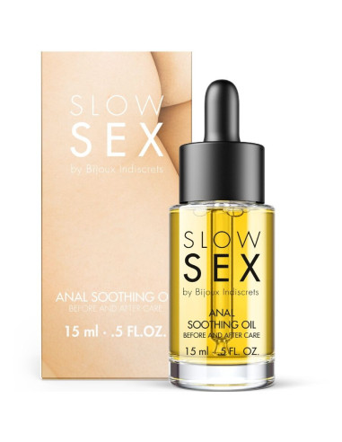 BIJOUX INDISCRETS - SLOW SEX SOOTHING ANAL OIL 15 ML