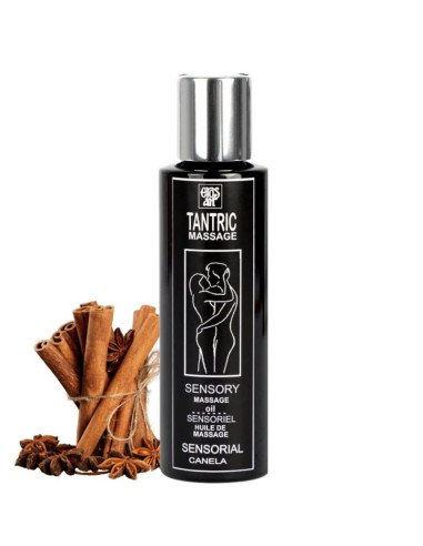 EROS-ART - NATURAL TANTRIC MASSAGE OIL AND APHRODISIAC CINNAMON 100 ML