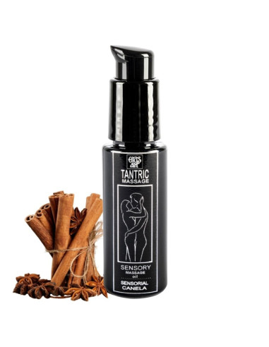 EROS-ART - NATŪRALUS TANTRINIS MASAŽINIS ALIEJUS IR AFRODIZIAKAS SU CINAMONU 30 ML