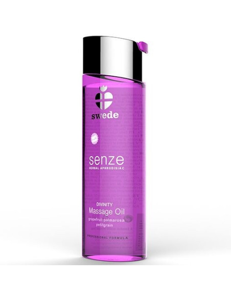 SWEDE - ŽOLINIS AFRODIZIAKŲ MASAŽINIS ALIEJUS DIVINITY 75 ML