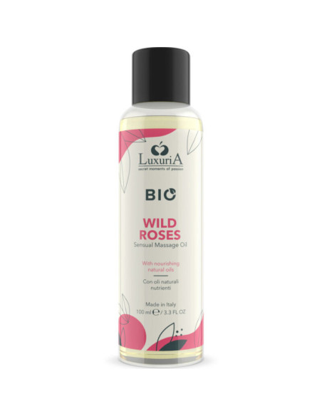 INTIMATELINE LUXURIA - BIO WILD ROSES MASSAGE OIL 100 ML