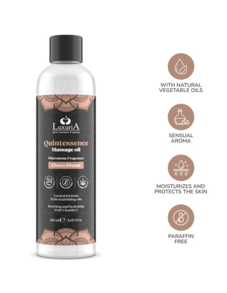 INTIMATELINE LUXURIA - MASSAGE OIL CHOCOLATE 150 ML