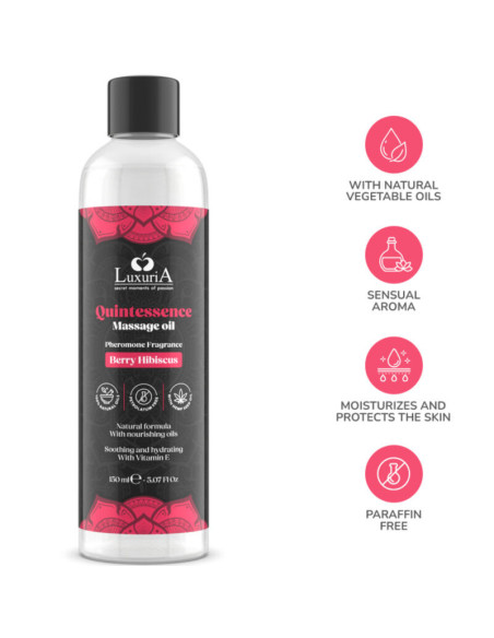 INTIMATELINE LUXURIA - MASSAGE OIL BERRY 150 ML