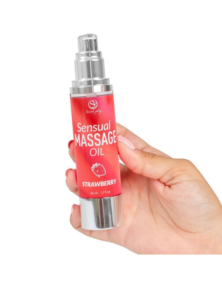 SECRETPLAY - STRAWBERRY MASSAGE OIL