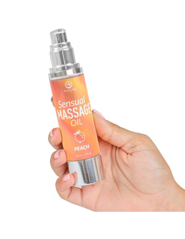 SECRETPLAY - PEACH MASSAGE OIL