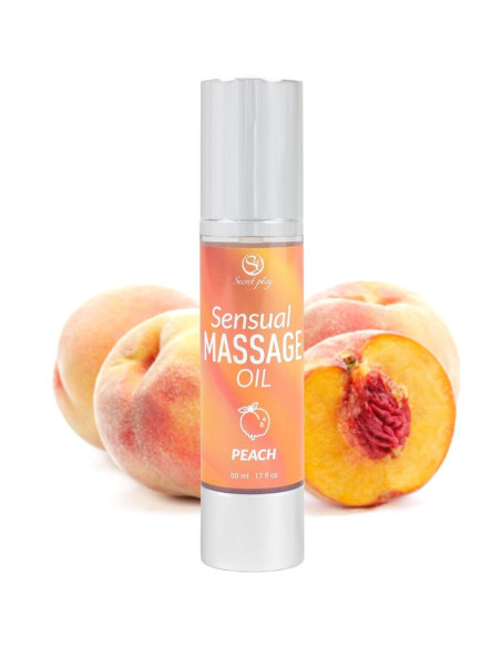 SECRETPLAY - PEACH MASSAGE OIL