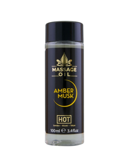 HOT - MASSAGE OIL AMBER and MUSK 100 ML