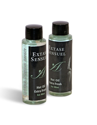EXTASE SENSUAL - MASSAGE OIL WITH EXTRA FRESH ICE EFFECT 100 ML