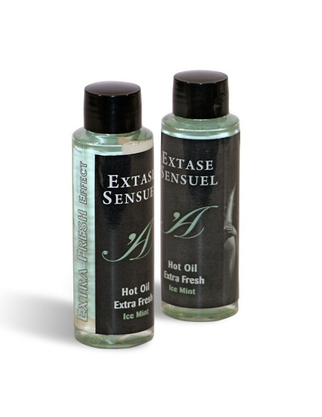 EXTASE SENSUAL - MASSAGE OIL WITH EXTRA FRESH ICE EFFECT 100 ML