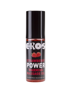 EROS STRAWBERRY POWER WARMING MASSAGE OIL