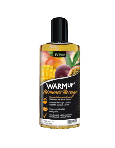 JOYDIVISION AQUAGLIDE - WARMUP MANGO AND MARACUYA MASSAGE OIL 150 ML