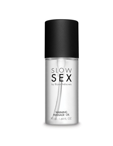 BIJOUX - SLOW SEX MASSAGE OIL HEAT EFFECT 50 ML
