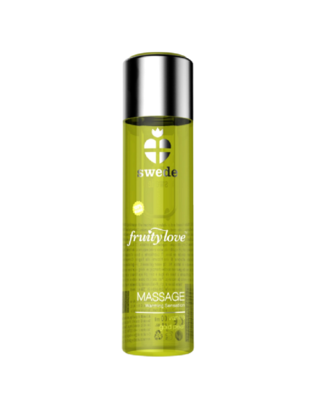 SWEDE - FRUITY LOVE WARMING EFFECT MASSAGE OIL VANILLA AND GOLD PEAR 120 ML