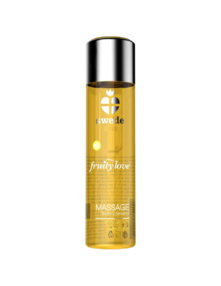 SWEDE - FRUITY LOVE WARMING EFFECT MASSAGE OIL TROPICAL FRUITY WITH HONEY 120 ML.
