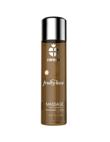 SWEDE - FRUITY LOVE WARMING EFFECT MASSAGE OIL INTENSE DARK CHOCOLATE 120 ML