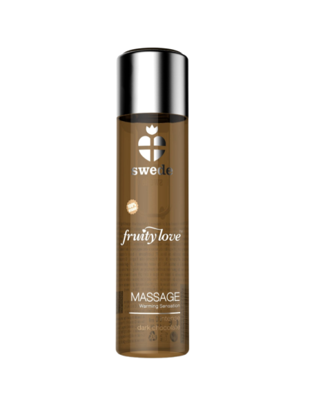 SWEDE - FRUITY LOVE WARMING EFFECT MASSAGE OIL INTENSE DARK CHOCOLATE 120 ML