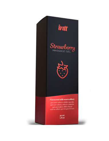 INTT MASSAGE and ORAL SEX - HOT EFFECT STRAWBERRY FLAVOR MASSAGE GEL
