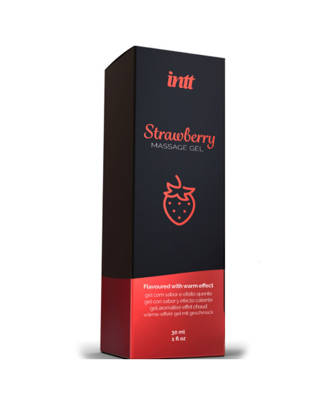 INTT MASSAGE and ORAL SEX - HOT EFFECT STRAWBERRY FLAVOR MASSAGE GEL