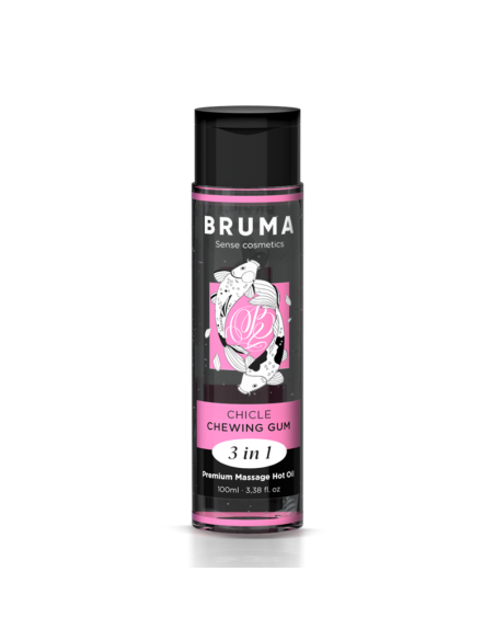BRUMA - PREMIUM MASSAGE HOT OIL CHEWING GUM 3 IN 1 - 100 ML