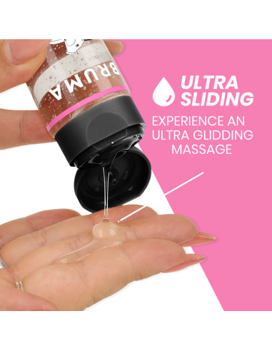 BRUMA - aukščiausios kokybės masažinė kramtomoji guma su HOT aliejumi 3 viename - 100 ml