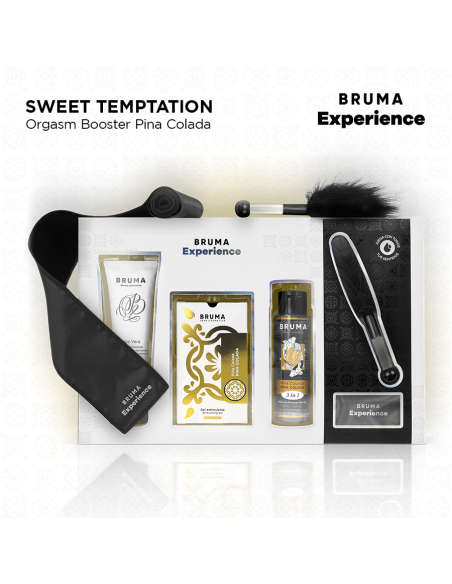 BRUMA XPERIENCE - SWEET PINA COLADA TEMPTATION PACK WITH ORGASM ENHANCER