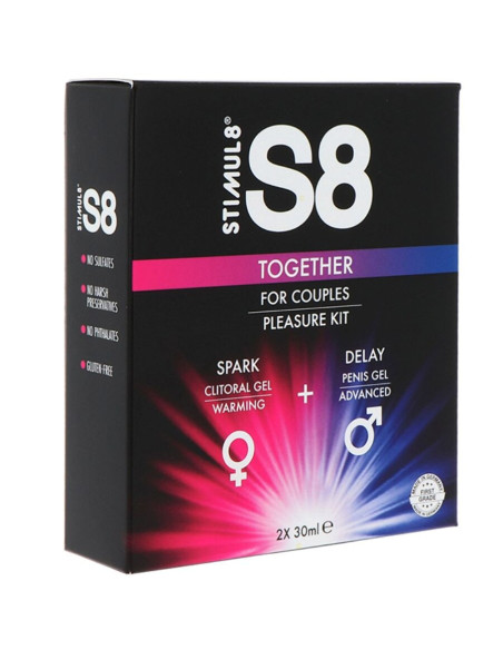 STIMUL8 - S8 TOGETHER COUPLE KIT 2 X 30 ML