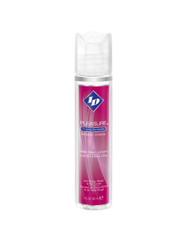 ID PLEASURE - VANDENS PAGRINDU PAGAMINTAS LUBRIKANTAS 30 ML