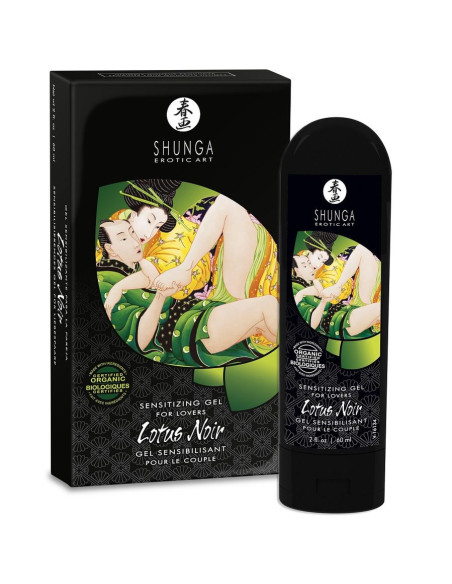 SHUNGA - JAUTRIAM ODAI SKIRTAS KREMAS „LOTUS NOIR“, 60 ML