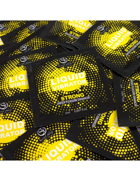 SECRETPLAY - VIENKARTINĖS DOZĖS VIBRATORIUS SKYSTIS, STIPRUS 2 ML